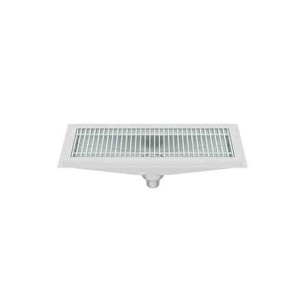 Elkay Floor Trough 12 X 48 No Grate FD12X48-X